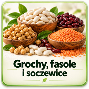 Grochy, fasole i soczewice
