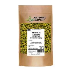 PISTACJE ZIELONE SUROWE ŁUSKANE 50g