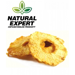 ANANAS PLASTER SUSZONY BEZ CUKRU 500g