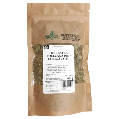HERBATKA POLECANA PRZY CUKRZYCY 40g
