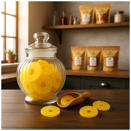 ANANAS KANDYZOWANY KRĄŻEK 250g