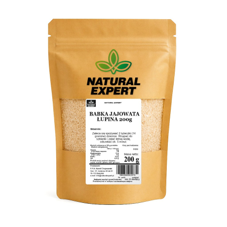 BABKA JAJOWATA ŁUPINA 200g