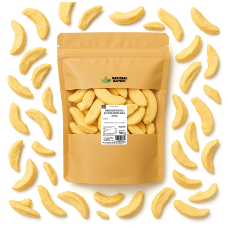 BRZOSKWINIA LIOFILIZOWANA 500g