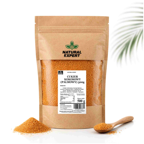 CUKIER KOKOSOWY (PALMOWY) 500g