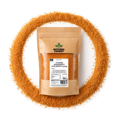 CUKIER KOKOSOWY (PALMOWY) 500g