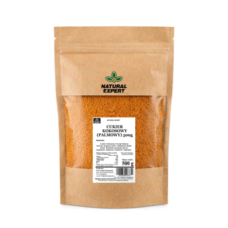 CUKIER KOKOSOWY (PALMOWY) 500g