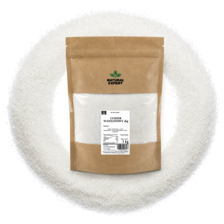 CUKIER WANILINOWY 1kg