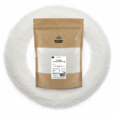 CUKIER WANILINOWY 1kg
