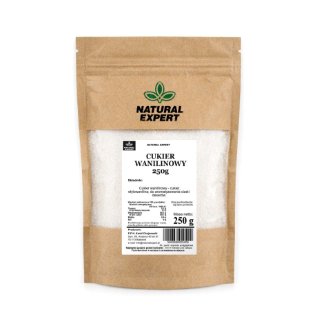 CUKIER WANILINOWY 250g