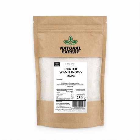 CUKIER WANILINOWY 250g