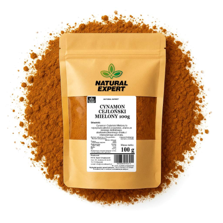 CYNAMON CEJLOŃSKI MIELONY 100g