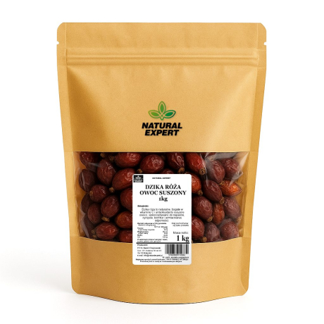 DZIKA RÓŻA OWOC SUSZONY 1kg
