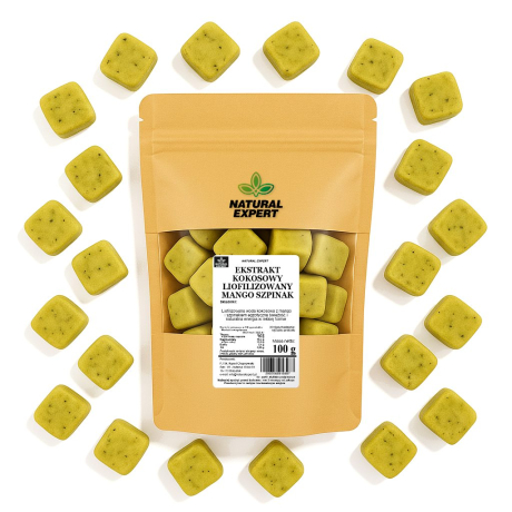 EKSTRAKT KOKOSOWY LIOFILIZOWANY MANGO SZPINAK 100g