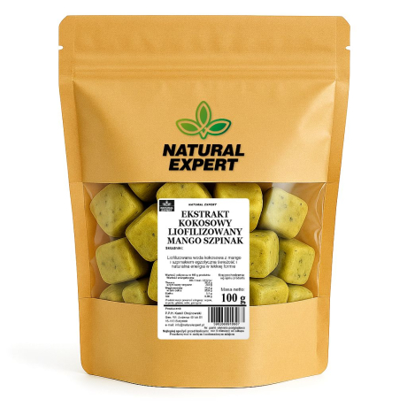 EKSTRAKT KOKOSOWY LIOFILIZOWANY MANGO SZPINAK 100g