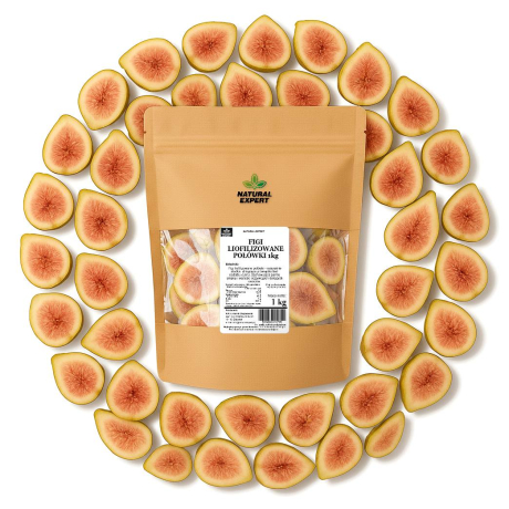 FIGI LIOFILIZOWANE POŁÓWKI 1kg