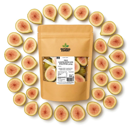 FIGI LIOFILIZOWANE POŁÓWKI 500g