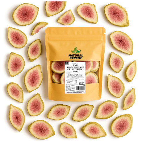 FIGI LIOFILIZOWANE ĆWIARTKI 100g
