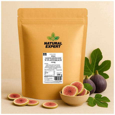 FIGI LIOFILIZOWANE ĆWIARTKI 100g