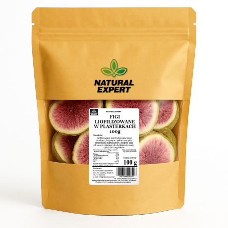 FIGI LIOFILIZOWANE ĆWIARTKI 100g