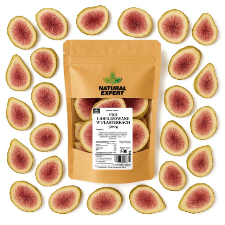 FIGI LIOFILIZOWANE ĆWIARTKI 500g