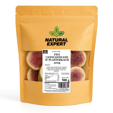 FIGI LIOFILIZOWANE ĆWIARTKI 500g