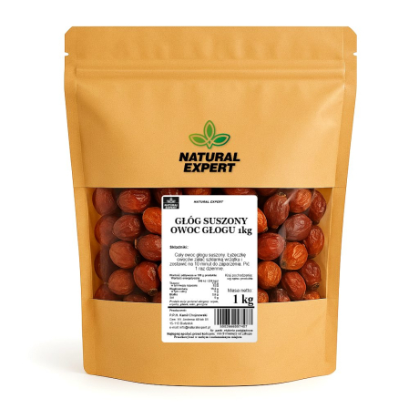 GŁÓG SUSZONY OWOC GŁOGU 1kg