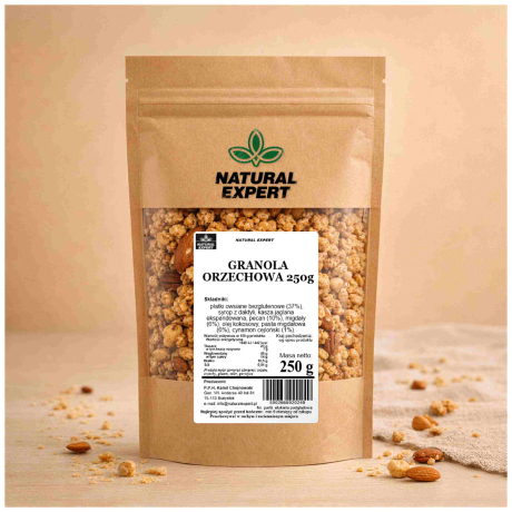 GRANOLA ORZECHOWA 250g