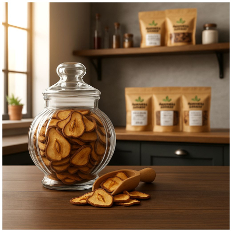 GRUSZKA SUSZONA PLASTRY 500g