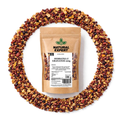 HERBATKA Z GRANATEM 100g