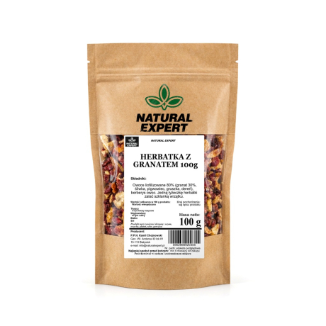 HERBATKA Z GRANATEM 100g