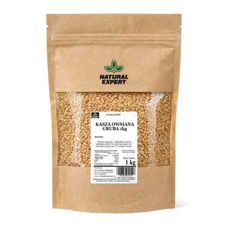 KASZA OWSIANA GRUBA 1kg