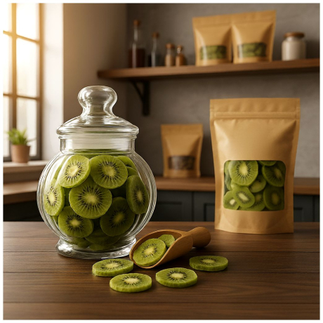 KIWI LIOFILIZOWANE W PLASTERKACH 100g