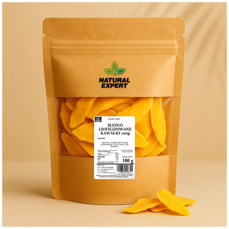 MANGO LIOFILIZOWANE KAWAŁKI 100g