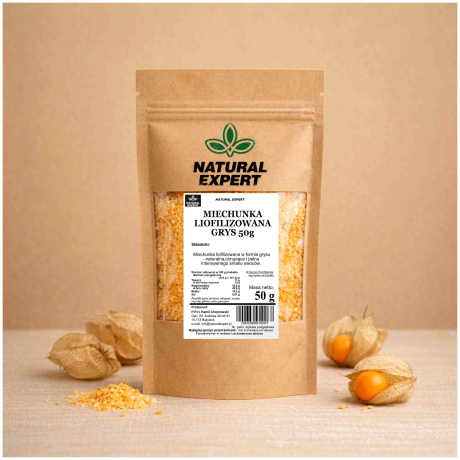 MIECHUNKA LIOFILIZOWANA GRYS 50g