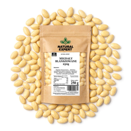 MIGDAŁY BLANSZOWANE 250g