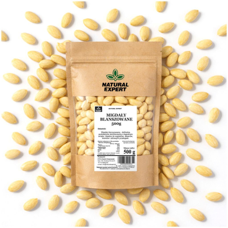 MIGDAŁY BLANSZOWANE 500g