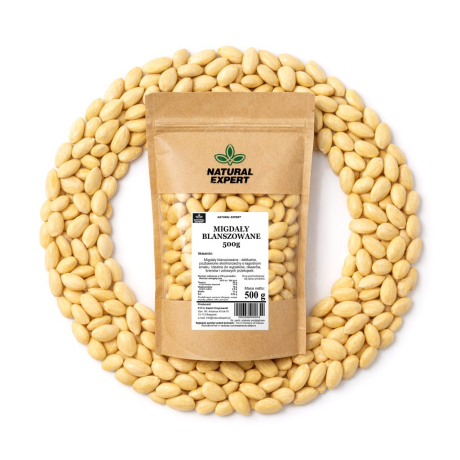 MIGDAŁY BLANSZOWANE 500g