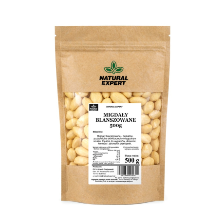MIGDAŁY BLANSZOWANE 500g