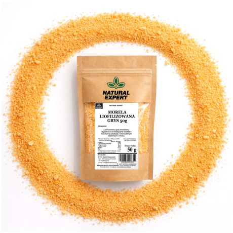 MORELA LIOFILIZOWANA GRYS 50g