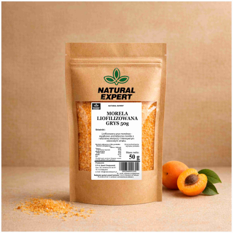 MORELA LIOFILIZOWANA GRYS 50g