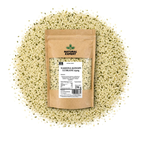 NASIONA KONOPI ŁUSKANE 250g