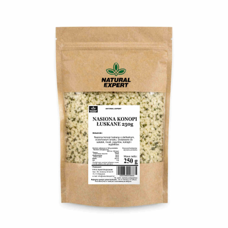 NASIONA KONOPI ŁUSKANE 250g