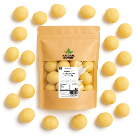 ORZECHY MAKADAMIA DUŻE 1kg