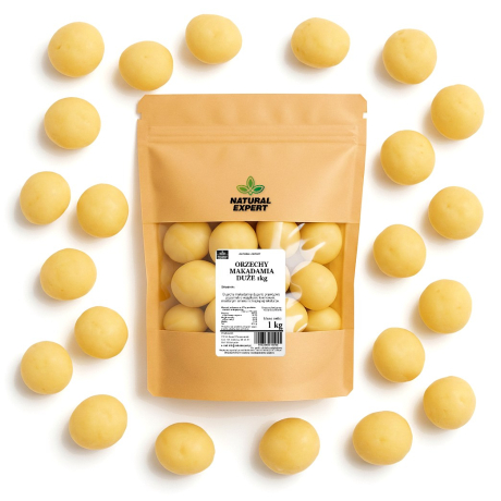 ORZECHY MAKADAMIA DUŻE 1kg