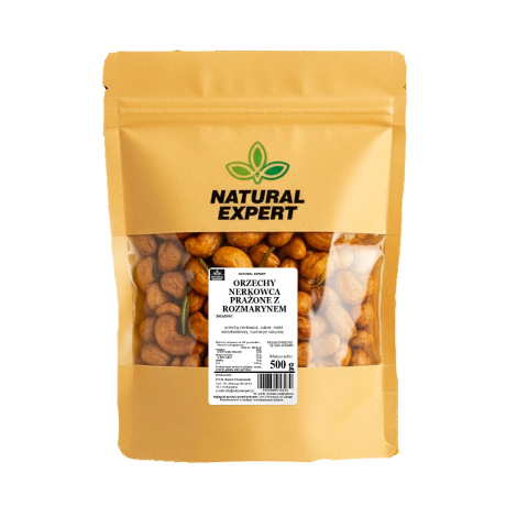 ORZECHY NERKOWCA PRAŻONE Z ROZMARYNEM 500g