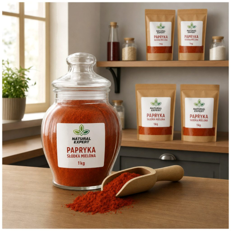 PAPRYKA SŁODKA MIELONA 1kg