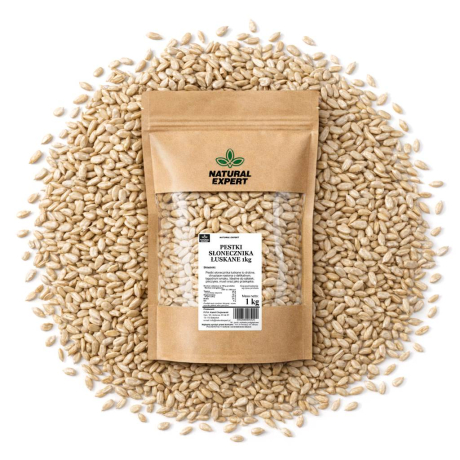 PESTKI SŁONECZNIKA ŁUSKANE 1kg