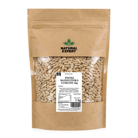 PESTKI SŁONECZNIKA ŁUSKANE 1kg