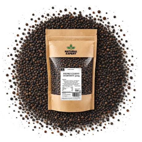 PIEPRZ CZARNY ZIARNISTY 500g