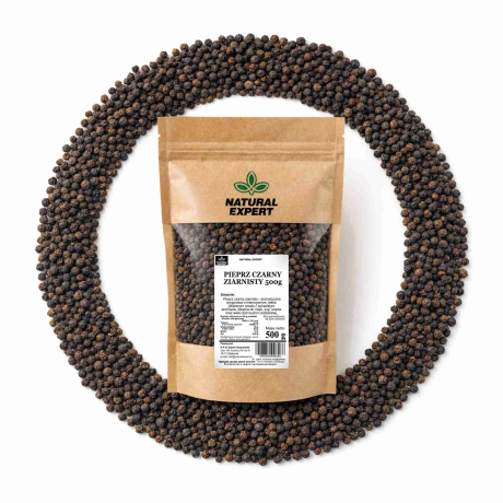PIEPRZ CZARNY ZIARNISTY 500g